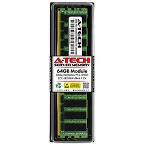 64GB DDR4 PC4-19200 LRDIMM (Replacement for Kingston KCS-UC424LQ/64G) Memory RAM