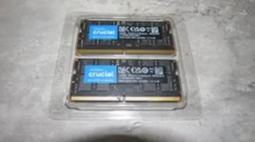 Crucial CT16G56C46S5.M8D1 32GB DDR5 RAM Kit (2x16GB) - Black