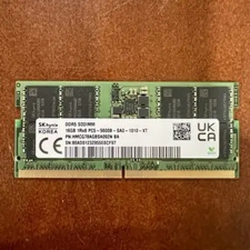 SK HYNIX 16GB DDR5 5600MHz Laptop Ram PC5 SODIMM