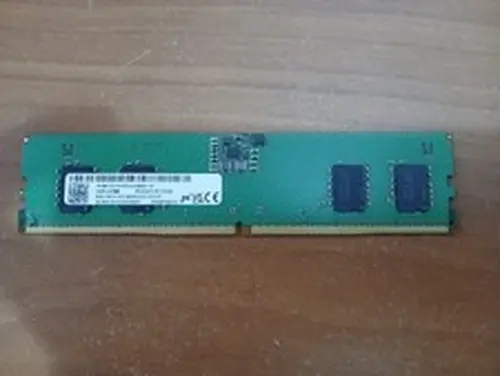 1x8GB Micron DDR5-4800 Desktop Memory RAM PC UDIMM (MTC4C10163S1UC48BA1)