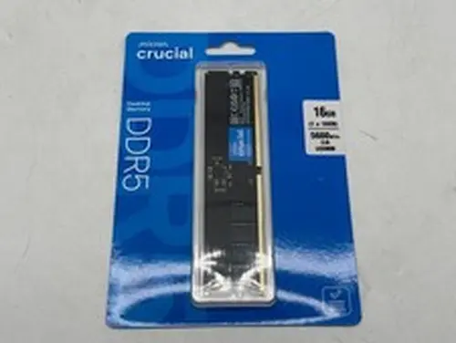 Crucial 16GB DDR5 RAM, 5600MHz (or 5200MHz or 4800MHz) Desktop Memory