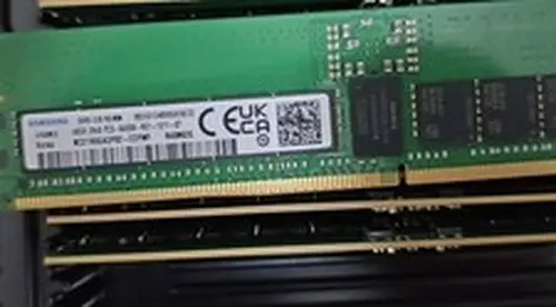 SAMSUNG 48GB 6400mhz DDR5 EC8 2Rx8 RDIMM M321R6GA3PB2-CCPWF RAM Memory stick