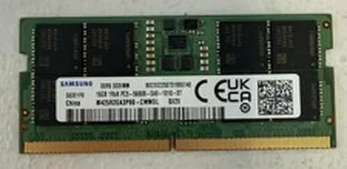 SAMSUNG 16GB 1Rx8 PC5-5600B-SA0-1010-XT DDR5 SODIMM Laptop RAM 5600MHz