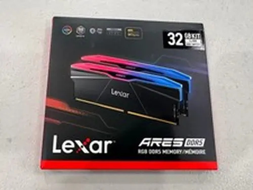 Lexar ARES Gen2 RGB DDR5 RAM 32GB Kit 6400MHz for Intel XMP 3.0/AMD EXPO/CL32