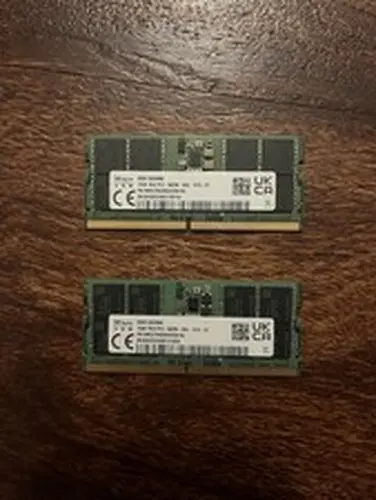 SK Hynix 5600MHz DDR5 SODIMM Laptop 32GB (2x16GB) and Functional