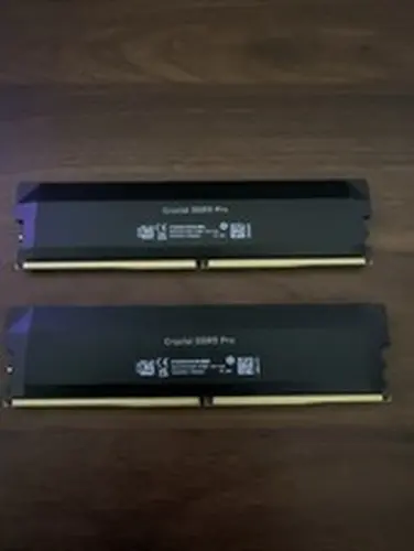 Crucial Pro 64GB (32GBx2) DDR5 6400 CL40 UDIMM XMP EXPO RAM Desktop Memory
