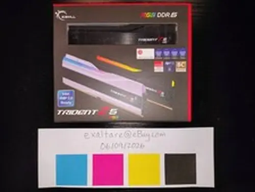 G.SKILL Trident Z5 RGB 96GB (2 x 48GB) DDR5-6800 CL34 Desktop Memory