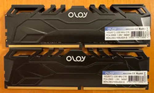 OLOY - 16GB (2 x 8GB) 288-Pin SDRAM DDR4 3200 (PC4 25600) Desktop Memory Module