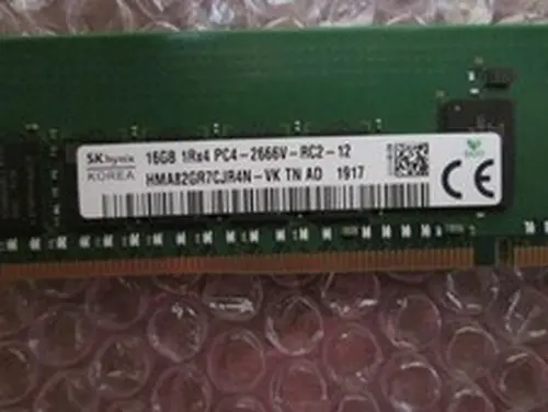 Hynix HMA82GR7CJR4N-VK 16GB 1RX4 PC4-2666V-RC2 Memory Module (1X16GB)