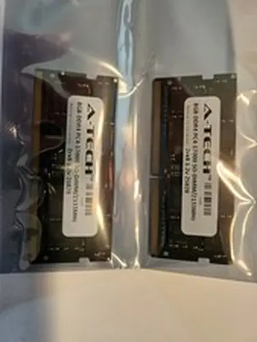 16GB (2x8GB) DDR4-2400 PC4-17000 SO-DIMM/2133Mhz 260p Laptop RAM, A-Tech Memory