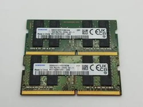 Samsung 32GB (2x16GB) 2Rx8 DDR4-3200 SODIMM 260-Pin - Lot