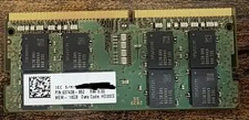 Samsung 937438-852 Rev 6.00 16GB PC4-2666V-SE1-11 Laptop RAM M471A2K43DB1-CTD