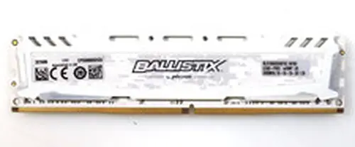 16GB Crucial Ballistix Sport LT White DDR4 PC4-19200 UDIMM BLS16G4D240FSC.16FBD