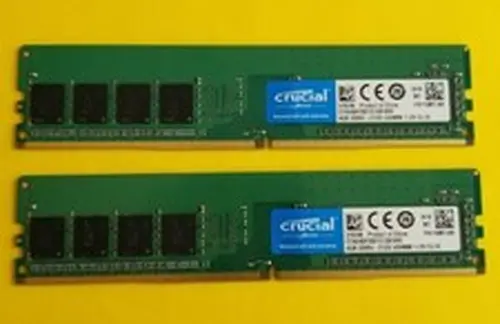 Crucial 8GB (2x4GB) DDR4-2133 UDIMM CT4G4DFS8213 Desktop Memory