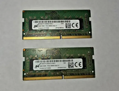 Micron 16GB (1Rx8GB) PC4-2666V-SA2-11 DDR4 SODIMM RAM Kit MTA8ATF1G64HZ-2G6J1