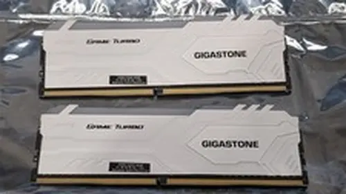 GIGASTONE Game TURBO 32GB Kit (2x16GB)DDR4 3200MHz PC4-25600 CL16 [RGB DDR4 RAM]