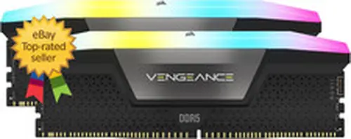 CORSAIR Vengeance RGB DDR5 Light Enhancement Kit No Physical Memory Black