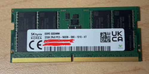 1 x 32GB DDR5-5600