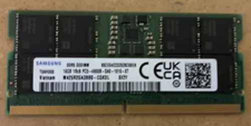 Samsung 16GB DDR5 Laptop RAM SO-DIMM PC5 Memory 4800 1Rx8