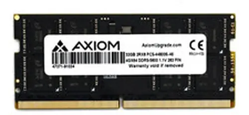 Axiom 32GB DDR5-5600 PC5-44800 SODIMM 2Rx8 CL46 Laptop Memory 262-Pin 1.1V