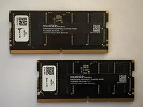 Mushkin 96GB DDR5 5600 SODIMM Memory Kit (2x48GB) MRA5S560LKKD48GX2