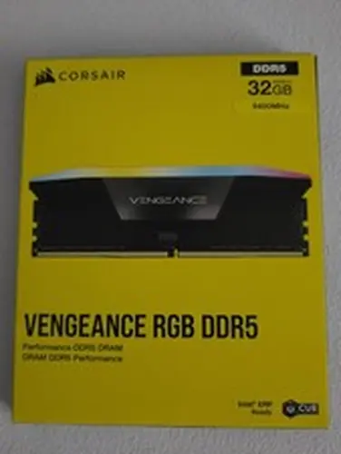 Corsair Vengeance RGB DDR5 32GB (2x16GB) 6400MHz C32 Desktop Memory RAM
