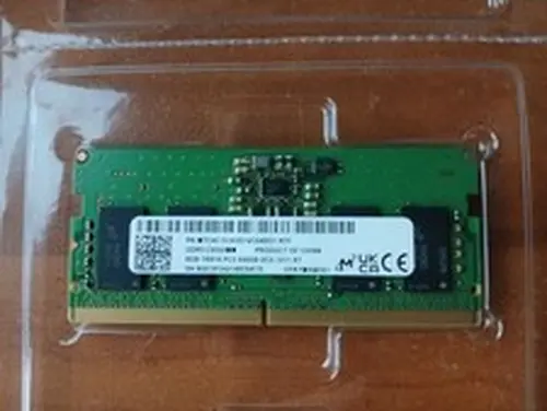 1x8GB Micron DDR5-6400 CSODIMM Laptop RAM Memory PC (MTC4C10163S1VC64BD1)
