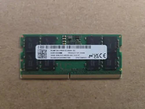 MICRON 16GB 1RX8 PC5-4800B-SA0-1010-XT-MTC8C1084S1SC48BA1-BC- LAPTOP MEMORY