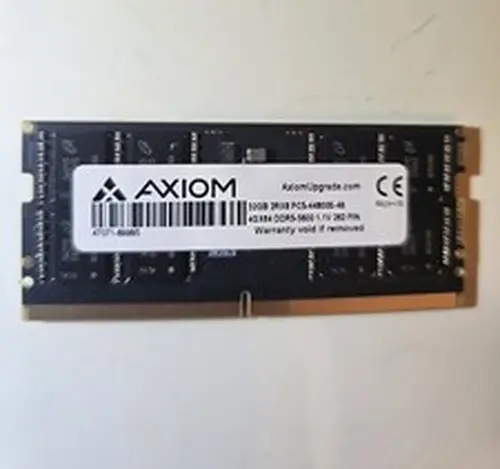Axiom 32GB DDR5-5600 SO-DIMM 262-Pin Laptop Memory Module 1.1V PC5-44800S-46