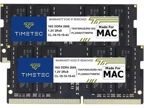 Timetec 32GB KIT(2x16GB) Compatible for Apple DDR4 2666MHz / 2667MHz for Mid 2020 iMac (20,1/20,2) / Mid 2019 iMac (19,1) 27-inch w/Retina 5K, Late...