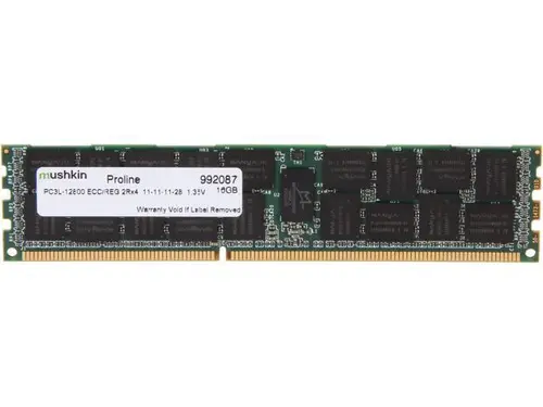 Mushkin Enhanced Proline 16GB ECC Registered Server Memory Model 992087