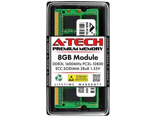 8GB RAM Replacement for HP 723301-081 DDR3 1600MHz PC3L-12800 ECC SODIMM 2Rx8 Server Memory