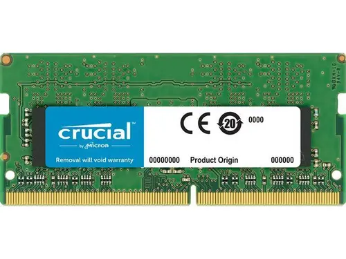 Crucial 8GB Single DDR4 2400 MT/s (PC4-19200) DR x8 SODIMM 260-Pin Memory - CT8G4SFD824A