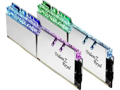 G. SKILL Trident Z Royal Series 64GB (2 x 32GB) DDR4 3600 (PC4 28800) Desktop Memory Model F4-3600C16D-64GTRS