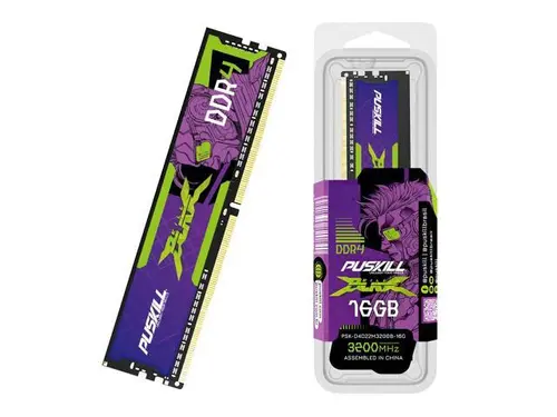 PUSKILL DDR4 16GB 3200MHZ 1.2V 288-Pin Desktop Memory RAM