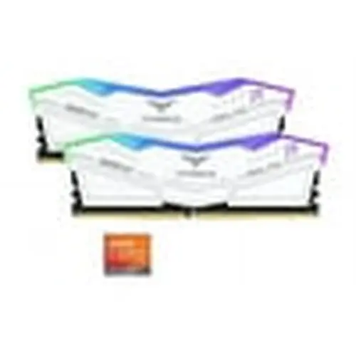 Team T-Force Delta RGB 32GB (2 x 16GB) 288-Pin PC RAM DDR5 6000 (PC5 48000) Desktop Memory Model FF4D532G6000HC30DC01