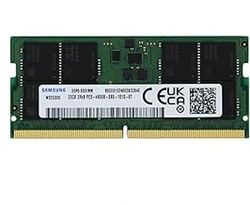 Samsung 32GB DDR5 4800MHz PC5-38400 SODIMM 2Rx8 Dual Rank CL40 1.1v 262pin Non-ECCM425R4GA3BB0-CQK Laptop Notebook RAM Memory Upgrade