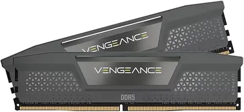 Corsair Vengeance DDR5 32GB (2x16GB) 6000MHz CL36 Desktop RAM Kit – AMD EXPO & Intel XMP 3.0 Compatible – Gray