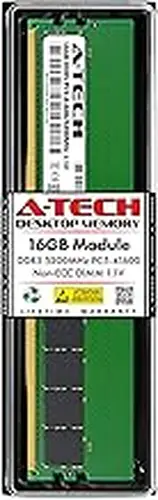 A-Tech 16GB RAM for HP Elite 805 G9 SFF Desktop PC | DDR5 5200MHz PC5-41600 DIMM 1.1V 288-Pin Non-ECC UDIMM Memory Upgrade