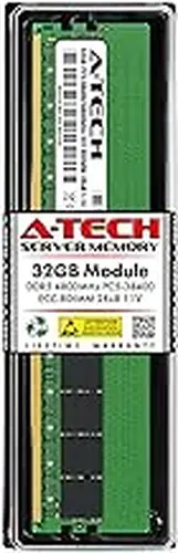 A-Tech 32GB RAM for Dell PowerEdge C6620, HS5610, R660, R6625, R760, R760xd2, R7625, R860, XE9640, XE9680 | DDR5 4800MHz PC5-38400 EC8 RDIMM 2Rx8 ECC Registered Server Memory Upgrade