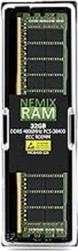 NEMIX RAM 32GB (1X32GB) DDR5 4800MHz PC5-38400 2Rx8 1.1V CL40 288-PIN ECC RDIMM Compatible with HPE P43328-B21 Registered Smart Memory
