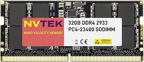 32GB (1X32GB) DDR4 2933MHz PC4-23400 SODIMM 2Rx8 1.2V CL21 260-PIN Non-ECC Laptop PC Computer Memory