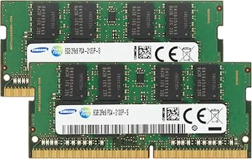 Samsung 16GB (2x8GB) DDR4 2133MHz PC4-17000 (PC4-2133P) CL15 SODIMM 2Rx8 Dual Rank 1.2V 260-Pin Laptop, Notebook RAM Memory