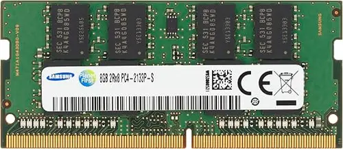 Samsung 8GB DDR4 2133MHz PC4-17000 (PC4-2133P) CL15 SODIMM 2Rx8 Dual Rank 1.2V 260-Pin Laptop, Notebook RAM Memory