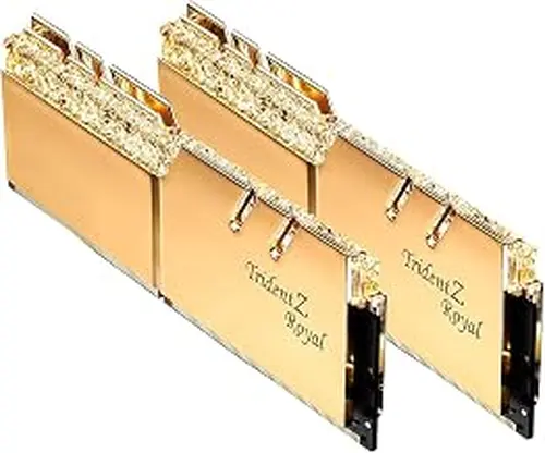 G.Skill 32GB DDR4 Trident Z Royal Gold 3200Mhz PC4-25600 CL16 1.35V Dual Channel Kit