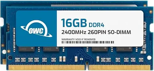OWC 32GB (2x16GB) DDR4 2400MHZ PC4-19200 CL17 2RX8 Non-ECC SODIMM 1.2V 260-pin Laptop Notebook Memory RAM Upgrade Module