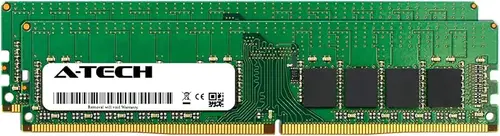 A-Tech 32GB Kit (2 x 16GB) for Dell PowerEdge T130 - DDR4 PC4-21300 2666Mhz ECC Unbuffered UDIMM 2Rx8 - Server Specific Memory Ram (AT316653SRV-X2U6)