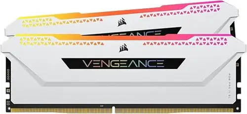 CORSAIR Vengeance RGB PRO SL DDR4 RAM Light Enhancement Kit (No Physical Memory) - White