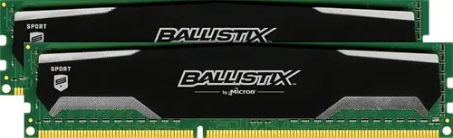 Crucial Ballistix Sport 16GB kit (8GBx2) DDR3-1600 1.5V 240-Pin UDIMM BLS2CP8G3D1609DS1S00