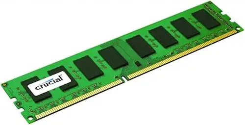 Crucial 8GB Single DDR3 1333 MT/s (PC3-10600) CL9 Unbuffered ECC UDIMM 240-Pin 1.35V/1.5V Server Memory CT102472BD1339